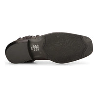 Mens Western Cowboy Black Boot Vintage Square Toe Country Hunting Hiking Real Leather Riding Bikers