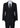 Boys Black 5 Piece Suit Blazer Waistcoat Shirt Tie Trousers Wedding Funeral