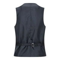 Boys Black 5 Piece Suit Blazer Waistcoat Shirt Tie Trousers Wedding Funeral