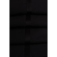 Aspen - Men's Plain Black Classic Trousers