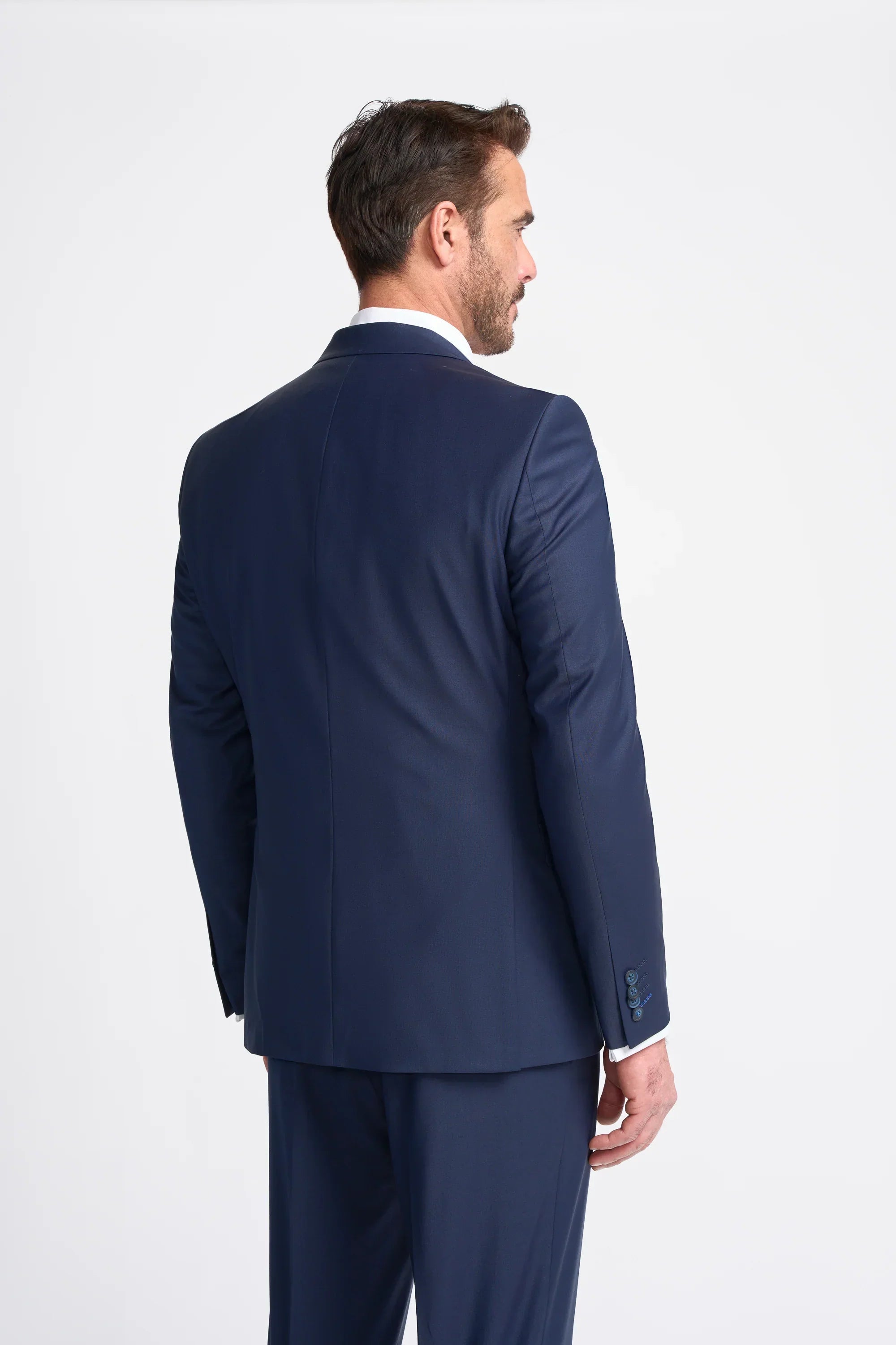 Bond - Men's Navy Tailored Fit Blazer