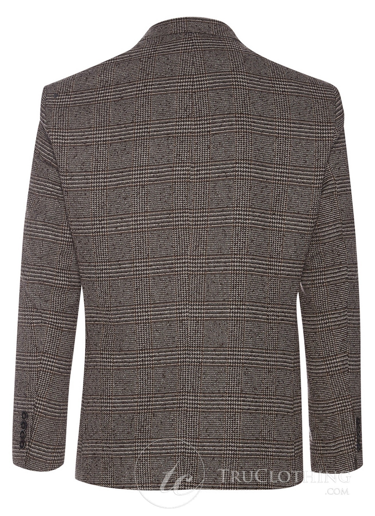 Cavani Dominic - Mens Brown Smart Vintage Blazer
