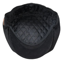 Men's 8 Panel Razor Baker Boy Hat Corduroy Blinders Newsboy Flat Caps