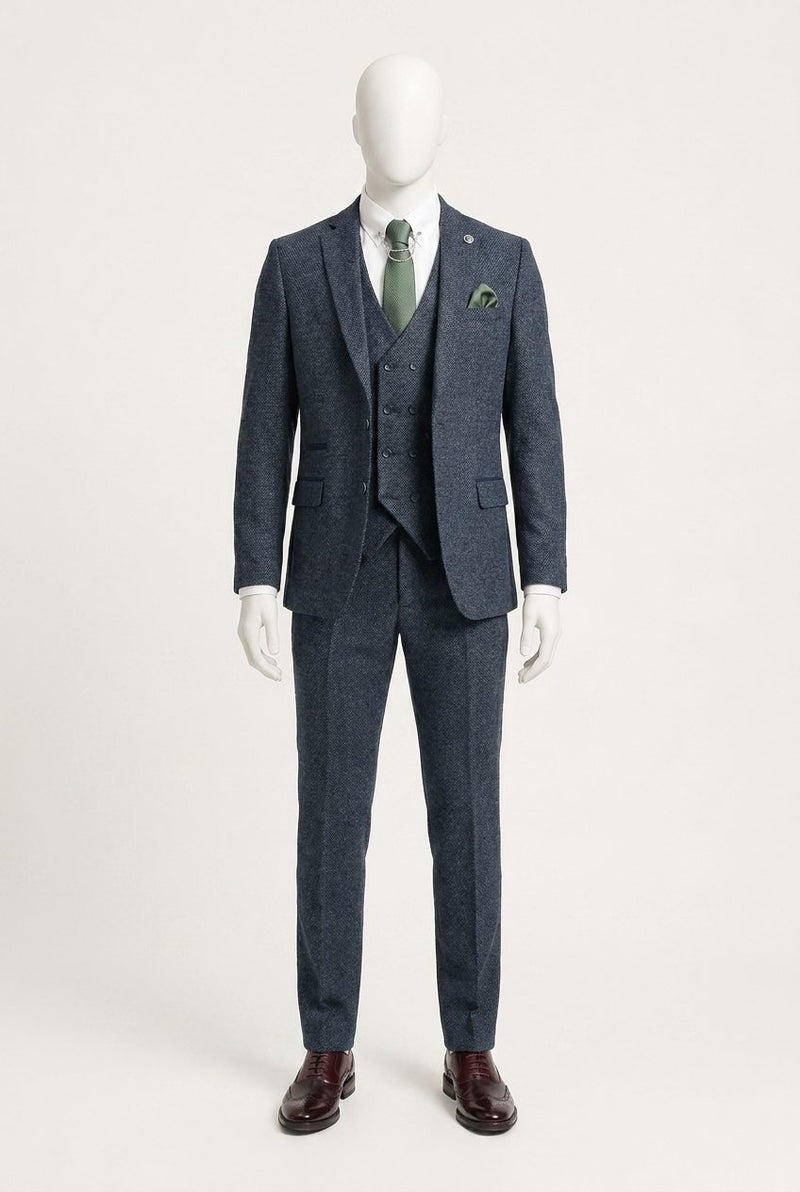 Rustic — Blue Textured Groom — photo 1