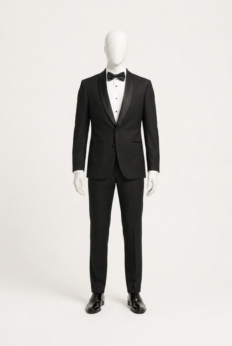 Black Tie — Classic Black Tie Groom — photo 1