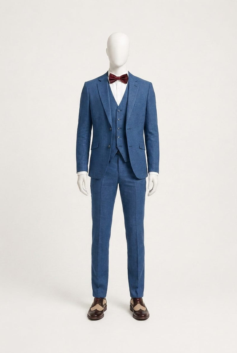 Summer — Blue & Burgundy Summer Groom — photo 1
