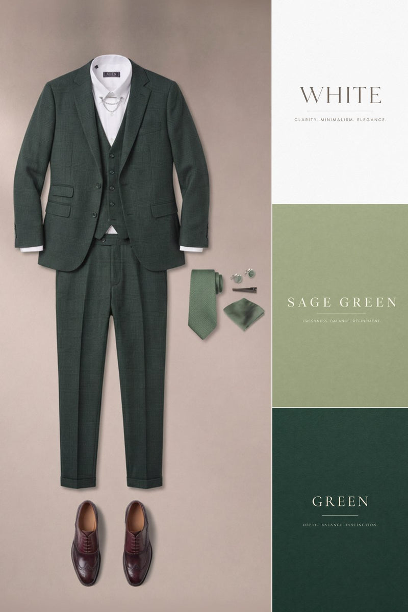 Semi Formal — Look 204 styling collage