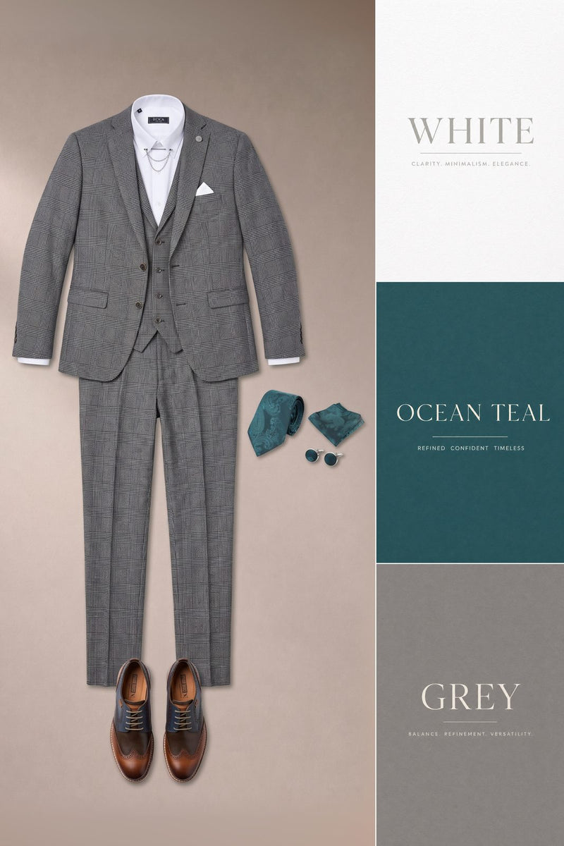 Semi Formal — Look 218 styling collage