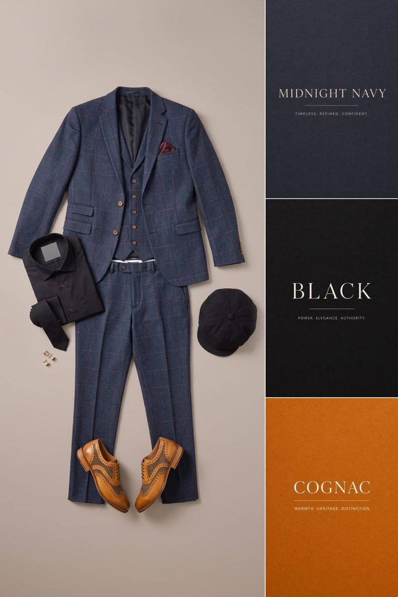 Peaky Blinders — Look 556 styling collage