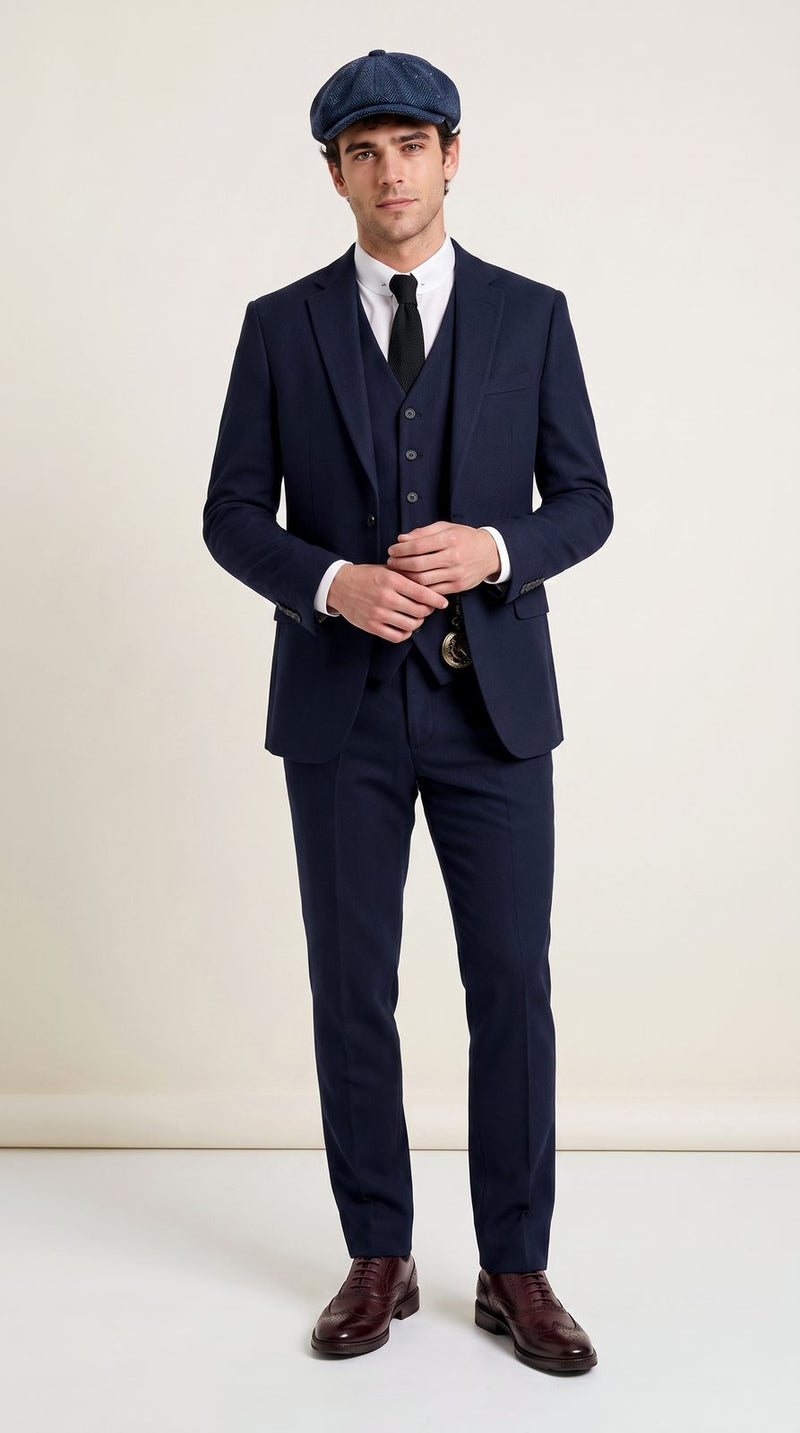 Peaky Blinders — Navy Peaky Groom — photo 2