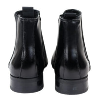 Men's Chelsea Slip On Black Ankle Boots