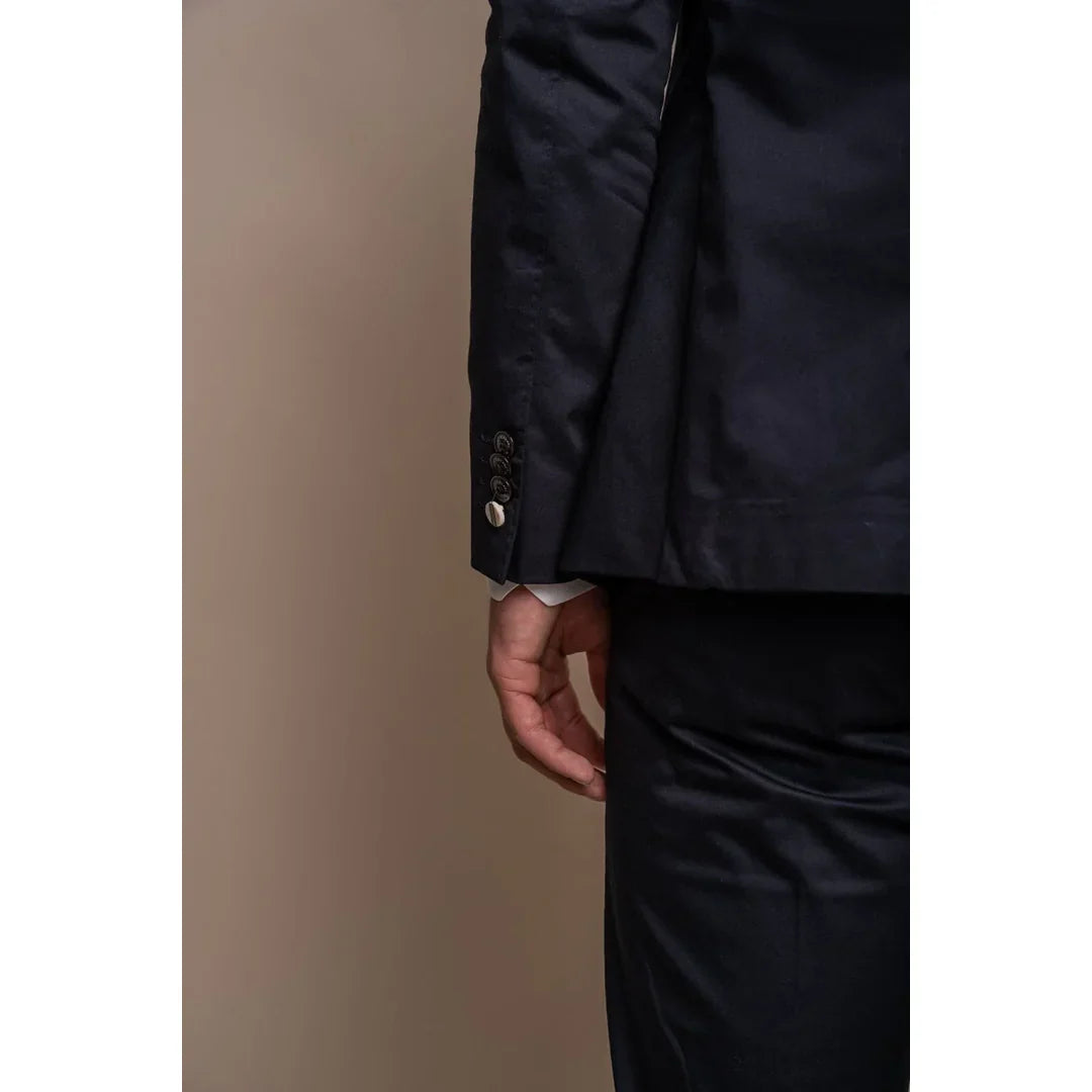 Mario - Men's Classic Summer Navy Blazer