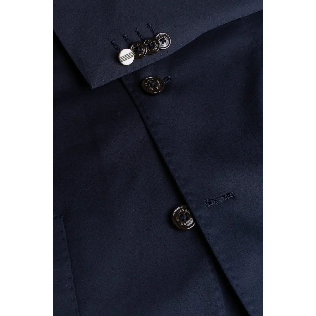 Mario - Men's Classic Summer Navy Blazer