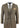 Mens 3 Piece Tweed Check Suit - Brown