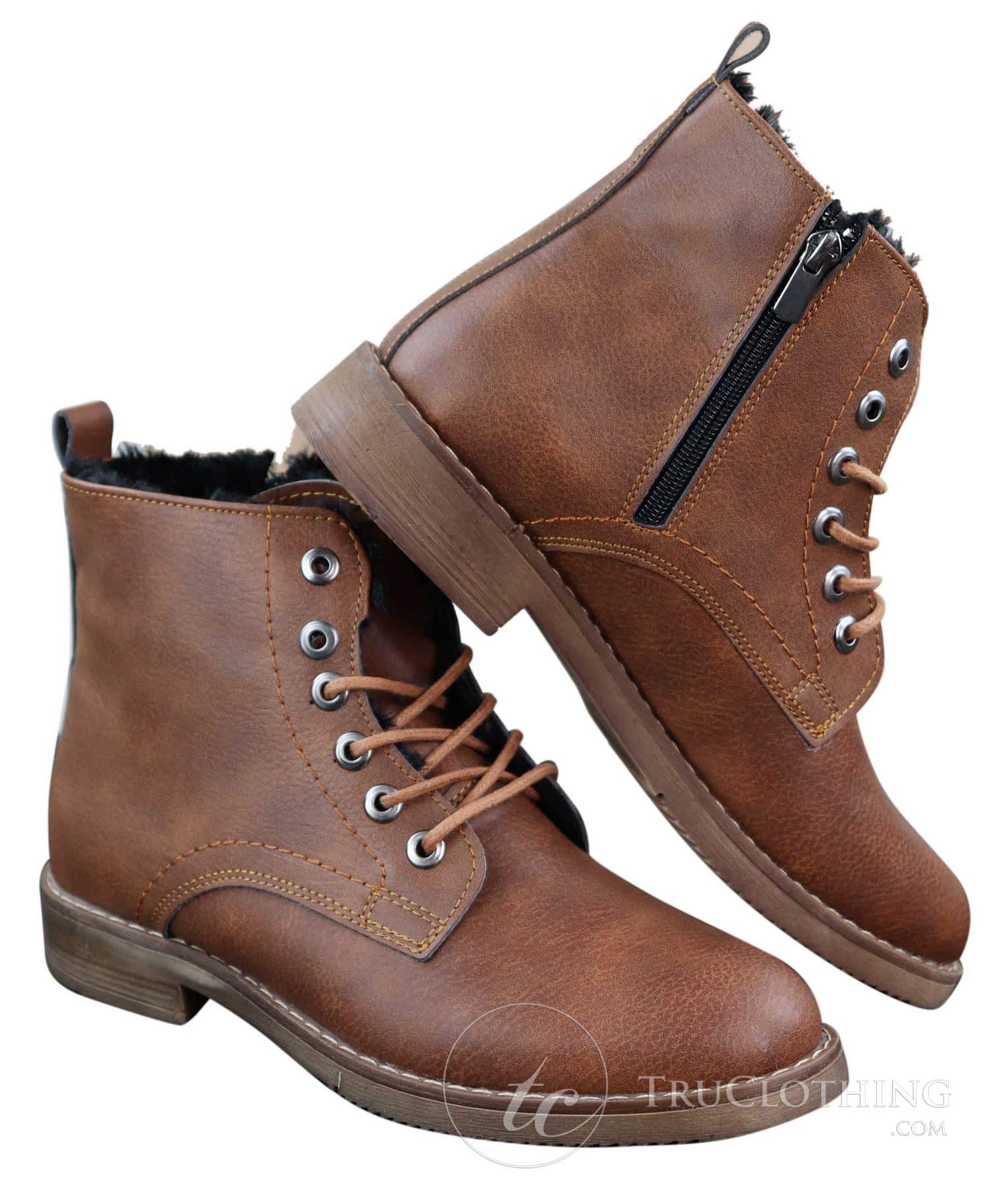 Mens Fleece Lined Winter Boots