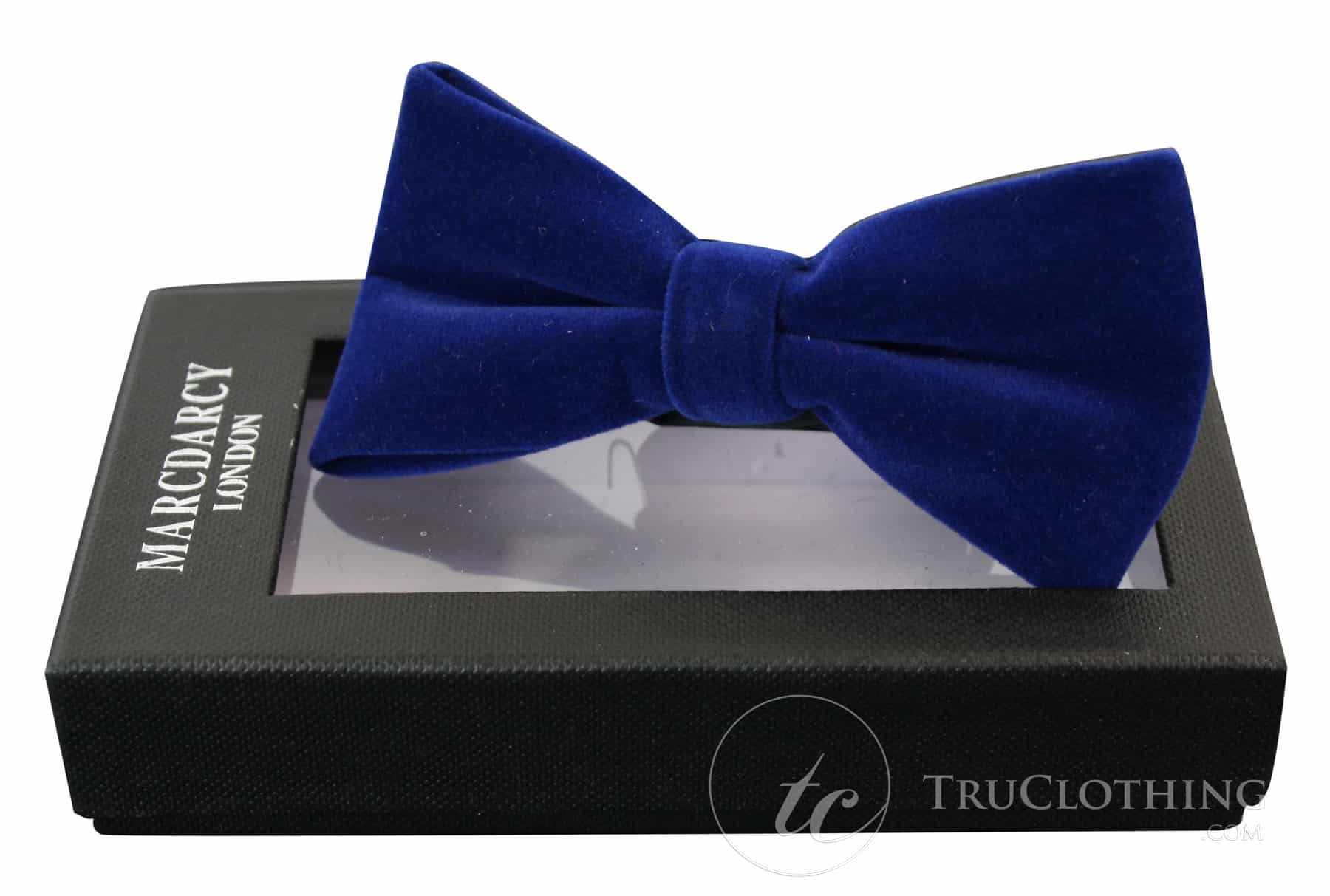 Mens Tweed Marc Darcy Bow Ties Vintage Retro Velvet