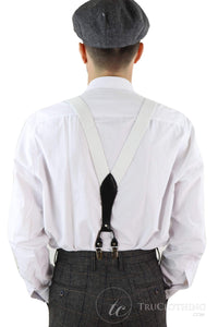 Mens Vintage Trouser Braces/Suspenders - Many Colours
