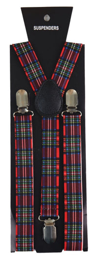 Mens Stripe Classic Trouser Suspenders