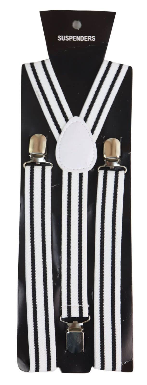 Mens Stripe Classic Trouser Suspenders