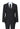 Boys 3 Piece Black Tailored Fit Complete Suit Classic Wedding Mourning Funeral