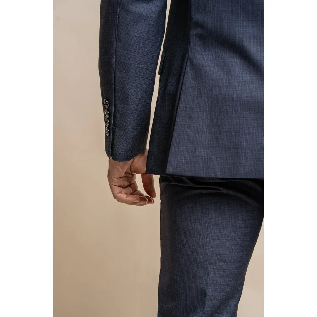 Seeba - Men's Classic Navy Blue Blazer