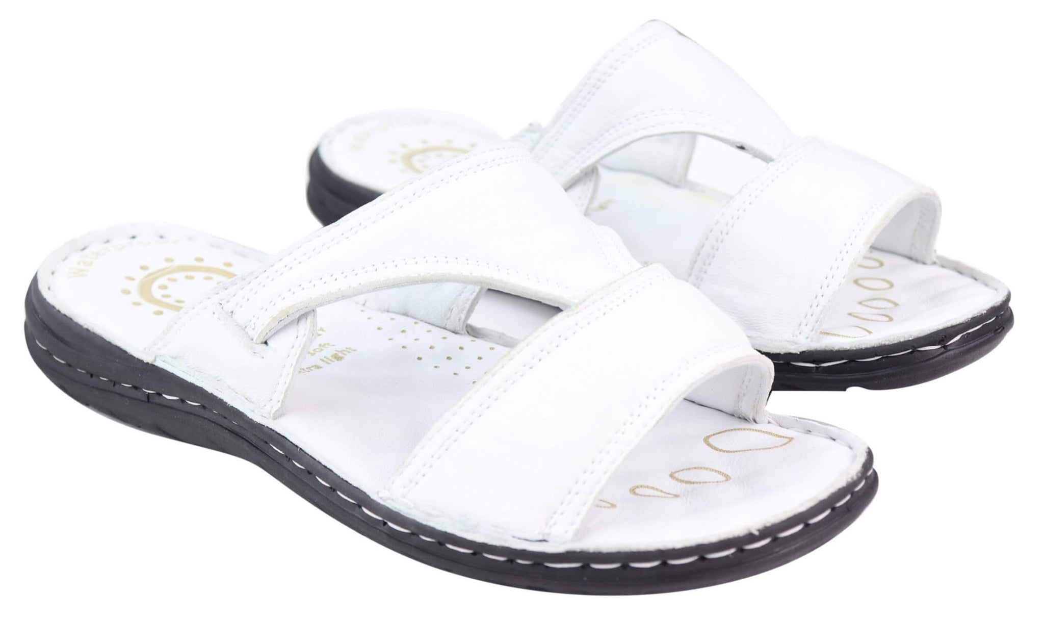 Mens Nappa Leather Slip On Sandals