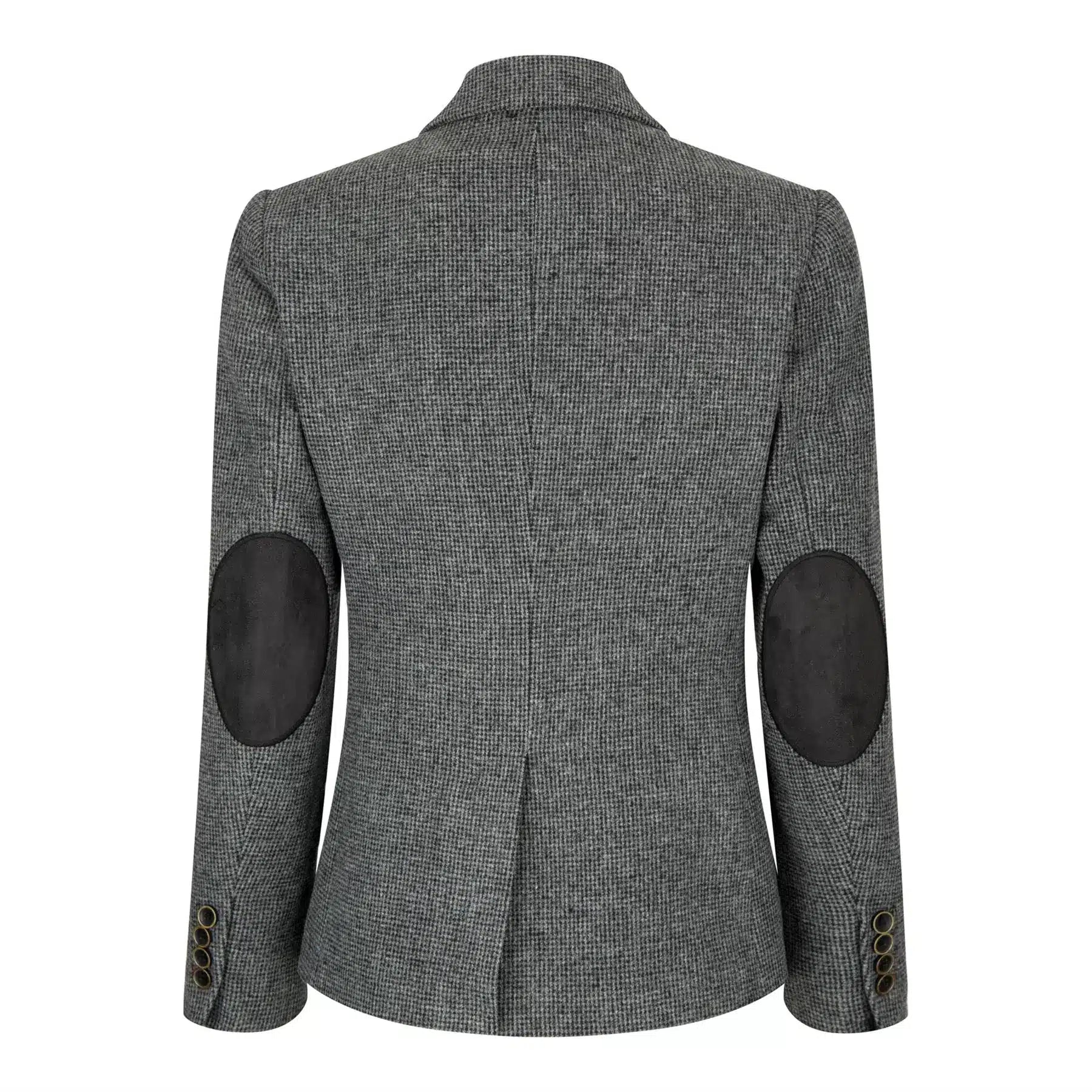 Women Grey Tweed Herringbone blazer 1920's Peaky Tailored Fit Vintage Retro