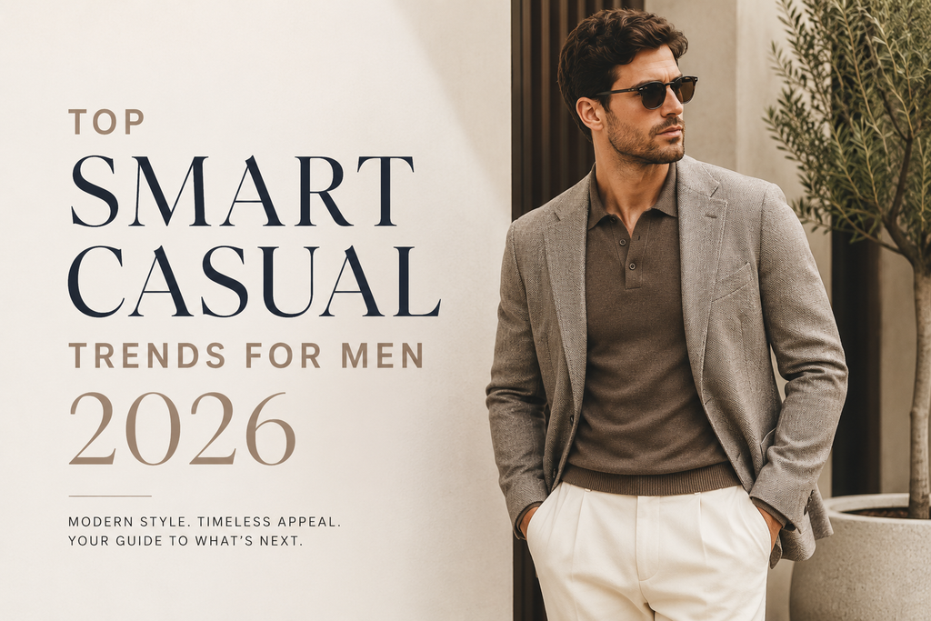 Top smart casual trends for men in 2026