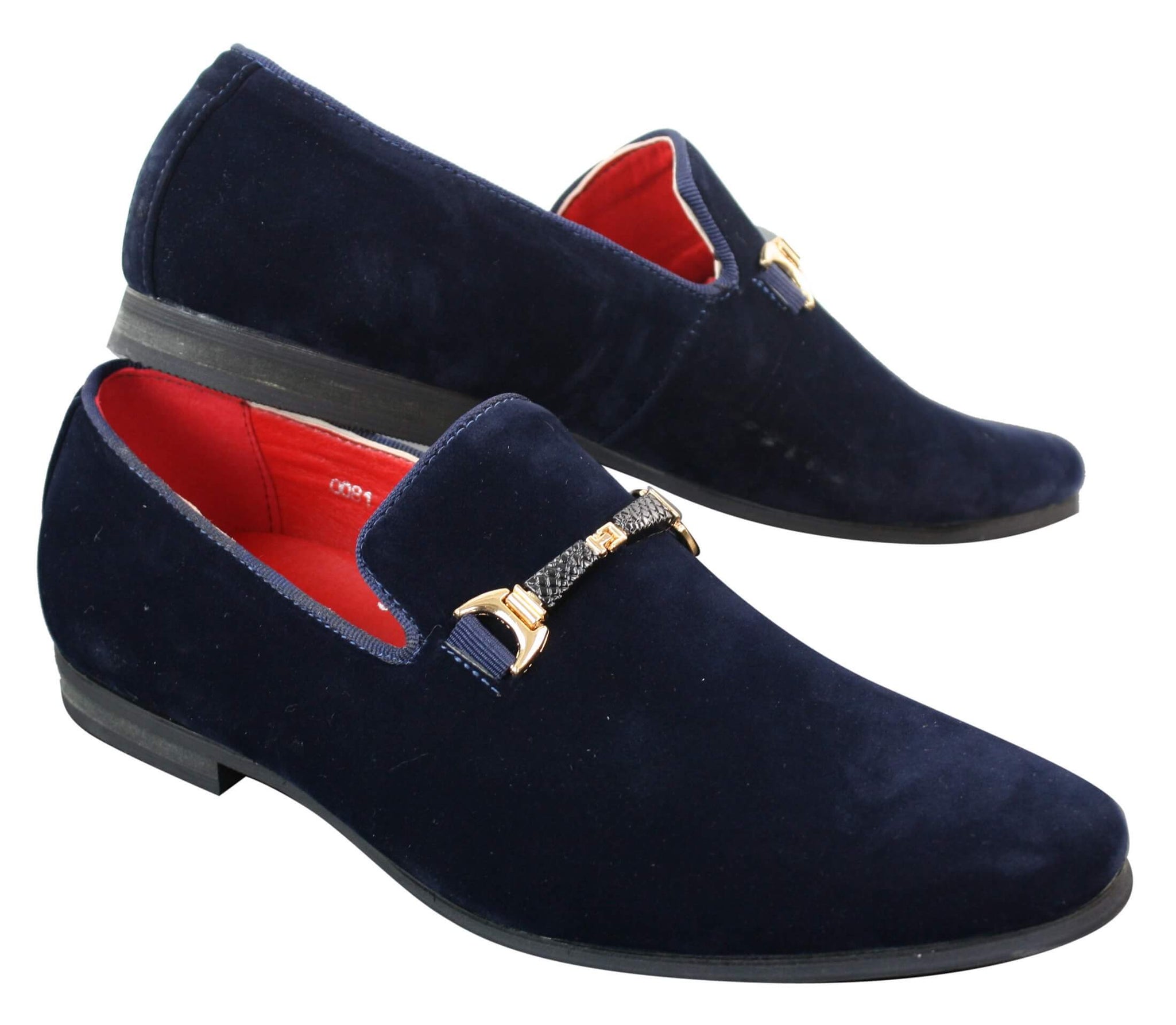 Mens Slip-On Buckle Shoes