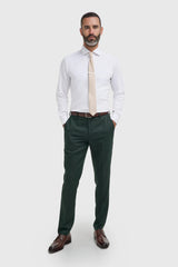 Malibu - Men's Forest Green Trousers