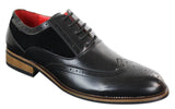 Mens Black Brogue Shoes