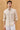 Men’s Beige Pure Linen Shirt Long Sleeve Button-Down Summer Shirt