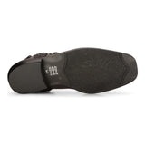 Mens Western Cowboy Black Boot Vintage Square Toe Country Hunting Hiking Real Leather Riding Bikers