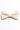 Men’s Ivory Double Layer Bow Tie