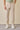 Men’s Beige Pleated Gurkha Trousers Adjustable Waist Tailored Tapered Fit