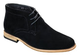 Mens PU Suede Ankle Boots