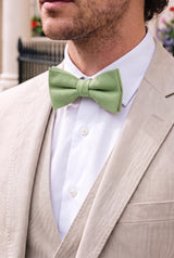 Men’s Sage Green Bow Tie
