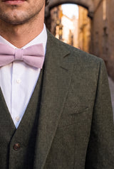 Men’s Lilac Plain Bow Tie