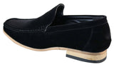 Patron 5588 Mens Smart Casual Slip On Square Suede Shoes Italian