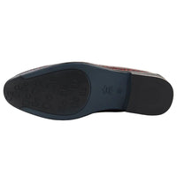 Men's Slip On Formal Red Loafers