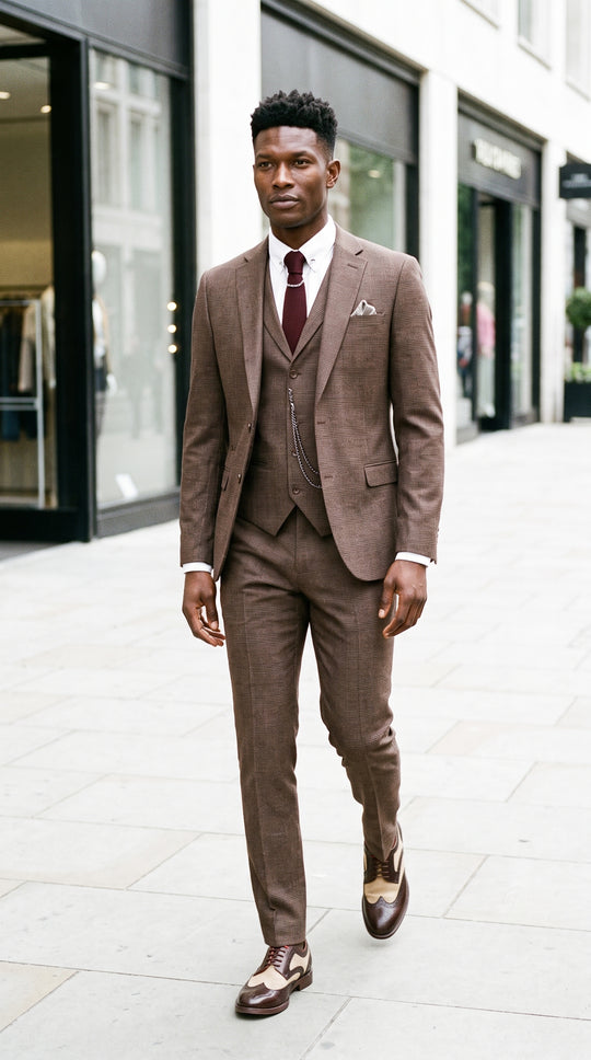 Champagne Classic — New Tie & Shoes