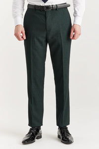 Regent - Men's Green 2 Piece Double Breasted Suit
