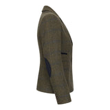 TPSTZ71 - Women's Olive Green Tweed Blazer
