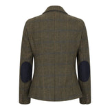 TPSTZ71 - Women's Olive Green Tweed Blazer