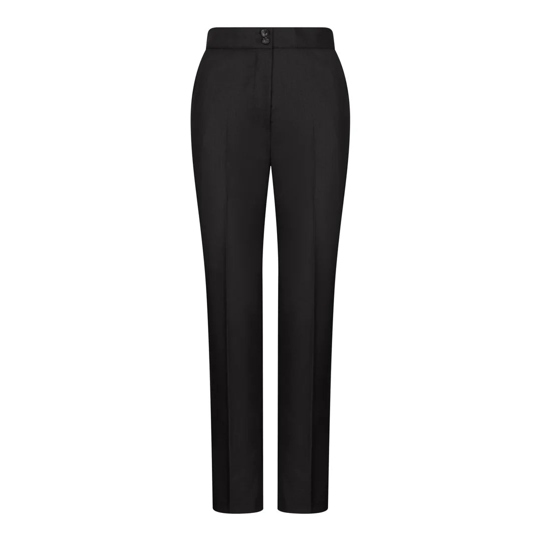 TPW-13 - Women's 3 Piece Plain Black Suit