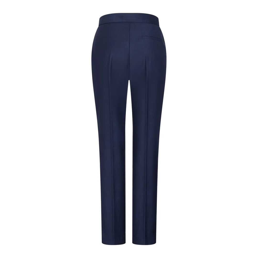 TPW-14 - Women's 3 Piece Plain Navy Blue Suit