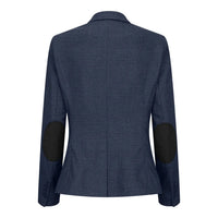 TPW52 - Women's Navy 3 Piece Prince Of Wales Check Suit