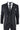 Men's Black Glen Check 3 Piece Suit