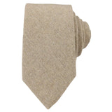 Camel Beige Oak Tweed Tie Hankie Handkerchief 2"