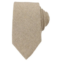 Camel Beige Oak Tweed Tie Hankie Handkerchief 2"